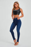 Calça Jeans Modeladora Curva dos Sonhos Skinny Cós Médio