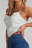 Cropped Extra Brilho Branco