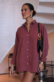 Camisa Térmica Oversized Red Cherry