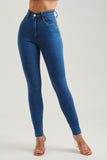 Calça Jeans Modeladora Skinny Clássica Cós Super Alto