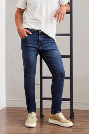 Calça Jeans Masculina Slim Stoned Oliver