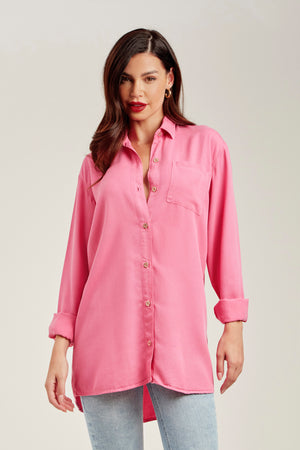 Camisa Térmica Oversized Pink