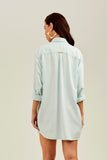 Camisa Térmica Oversized Aqua