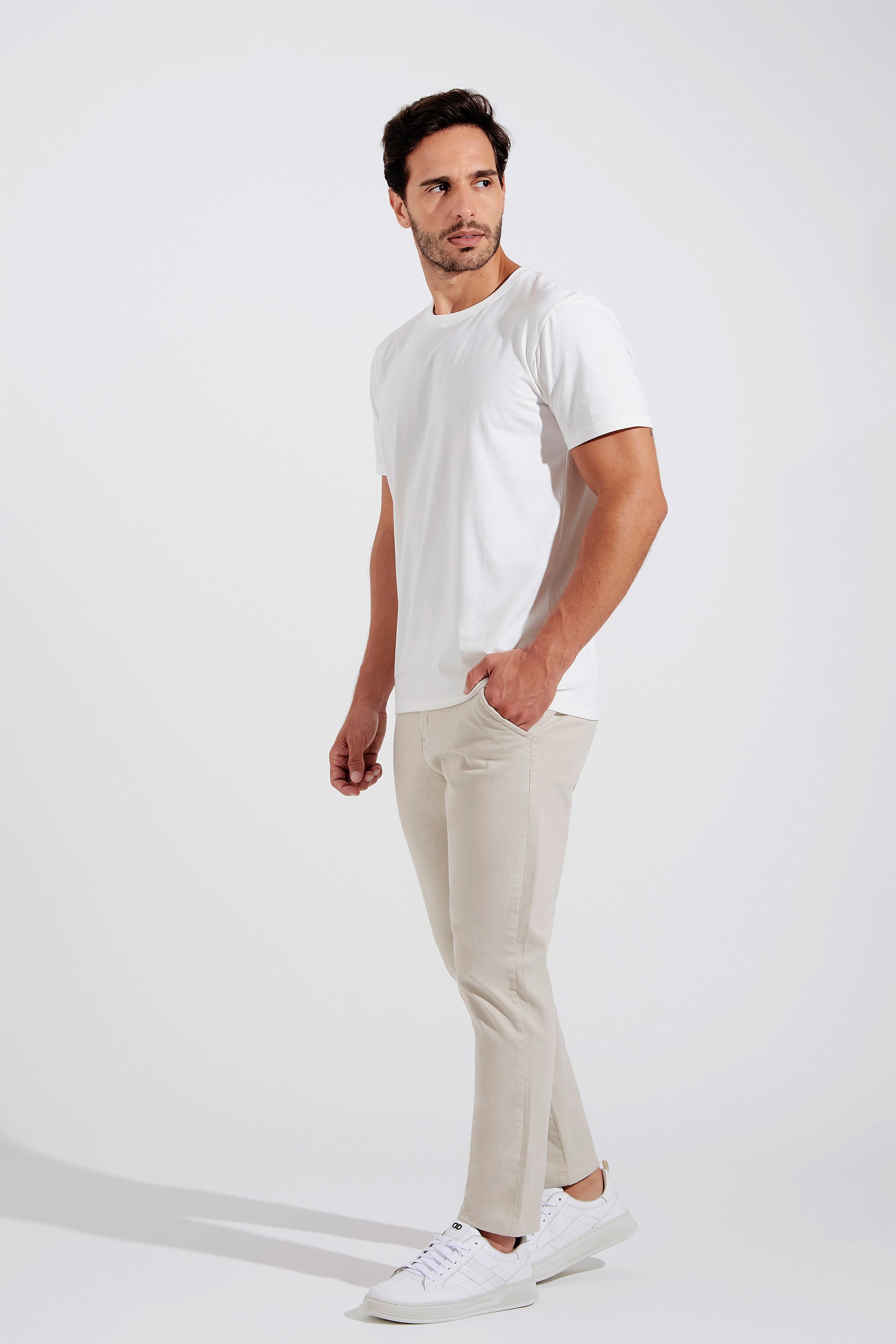 Calça Alfaiataria Masculina Slim Nude Charlie – Modab