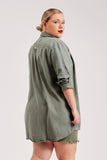 Camisa Térmica Oversized Verde