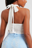 Cropped Premium de Linho Off White