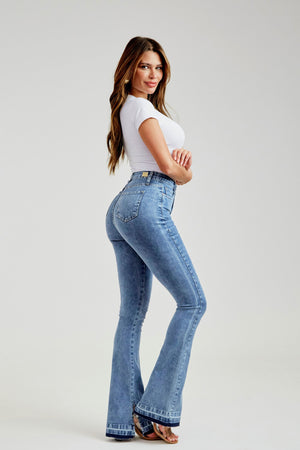 Calça Jeans Ultra Modeladora Premium Flare