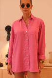 Camisa Térmica Oversized Pink