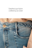 Calça Jeans Modeladora Apaixonante Skinny Cós Alto