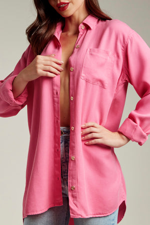 Camisa Térmica Oversized Pink