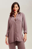 Camisa Térmica Oversized Violeta