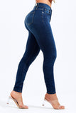 Calça Jeans Modeladora Curva dos Sonhos Skinny Cós Médio