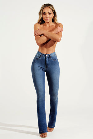 Calça Jeans Modeladora Inesquecível Boot Cut