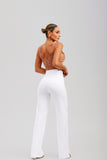 Calça Jeans Modeladora Wide Leg Milagrosa Cós Super Alto