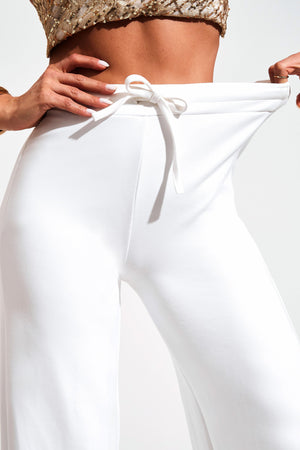 Calça Comfort Office Pantalona Off White