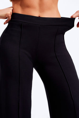 Calça Comfort Office Pantalona Basic Preta