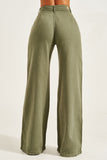 Calça Pantalona Linho Térmico Dunas Verde Militar