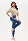 Calça Jeans Modeladora Revolucionária Skinny Cós Super Alto