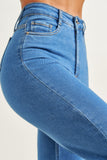 Calça Jeans Modeladora Wide Leg Clássica Cós Super Alto