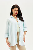 Camisa Térmica Oversized Aqua