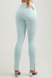 Calça Jeans Modeladora Skinny Aqua Cós Alto