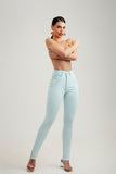 Calça Jeans Modeladora Skinny Aqua Cós Alto