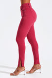 Calça Jeans Modeladora Skinny Viva Magenta Cós Alto