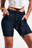 Shorts Jeans de Rica Tecnológico Cós Médio